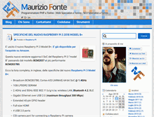 Tablet Screenshot of mauriziofonte.it